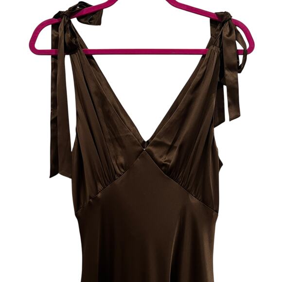 NWT NEW Reformation Pernille Silk Dress - Picture 4 of 8